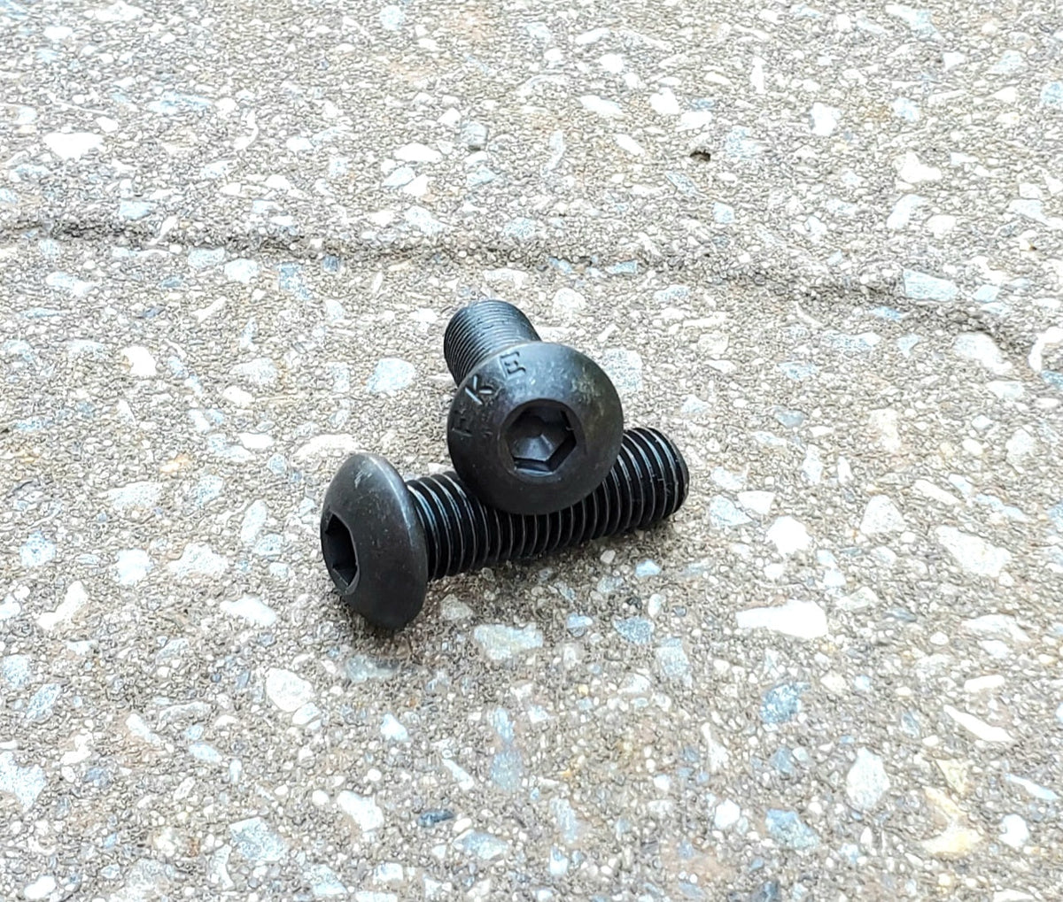 5/16-24 Button Head Screws (2 pcs)
