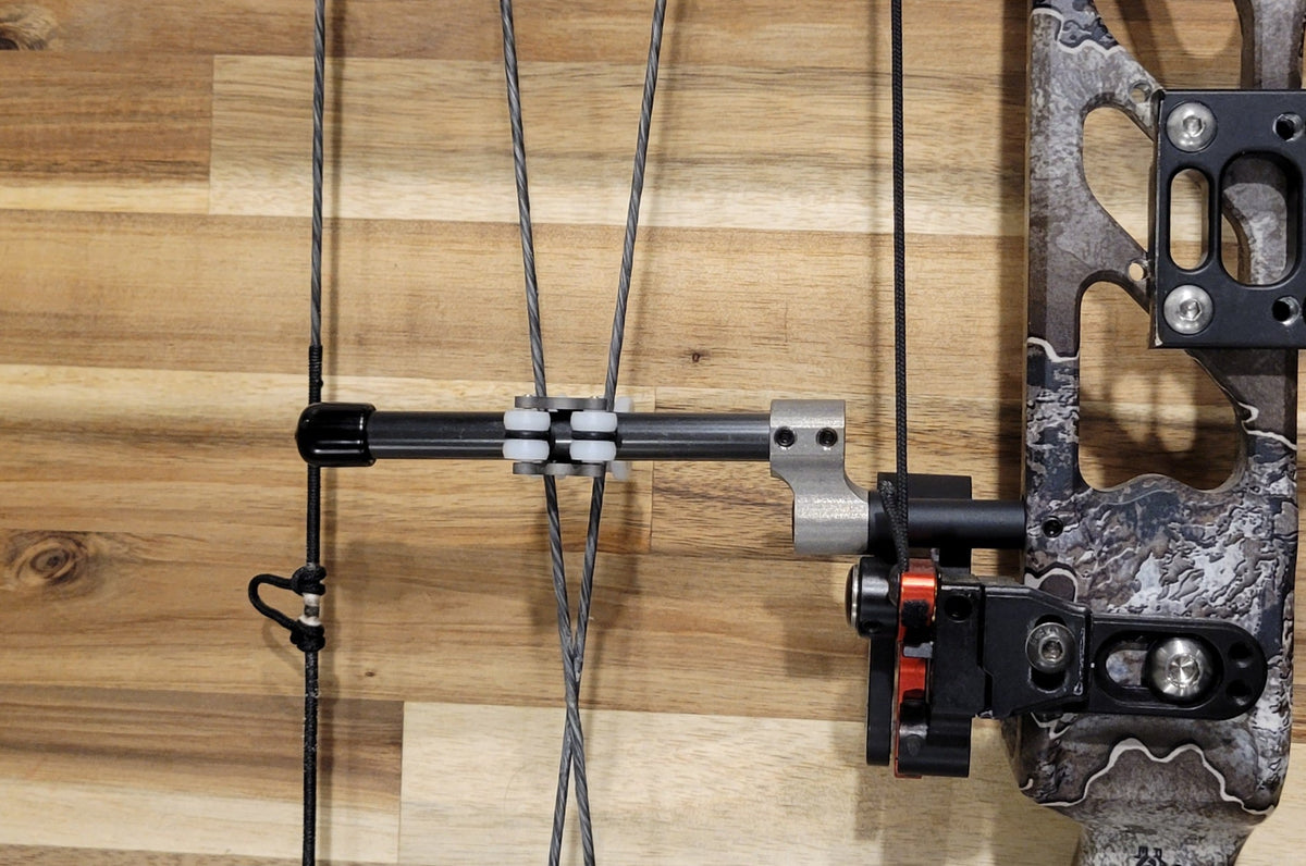 Adjustable Titanium Cable Guard System - GEN 2 - for Compound Bows