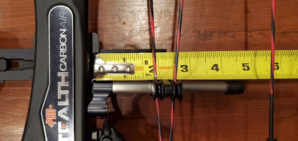 (ROD ONLY) TAP Titanium Cable Guard Rod for Compound Bows - 3/8" Outer Diameter - High Performance (ROD ONLY)
