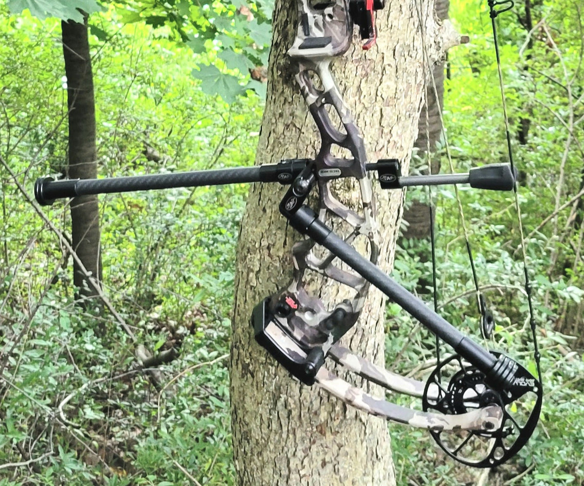Back Stabilizer Mount including Titanium Screws - Compatible with all Bows and Stabilizers