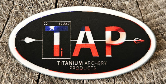 TAP Standard Stabilizer Stickers - 0.90" x 1.78" -- 4 Colors