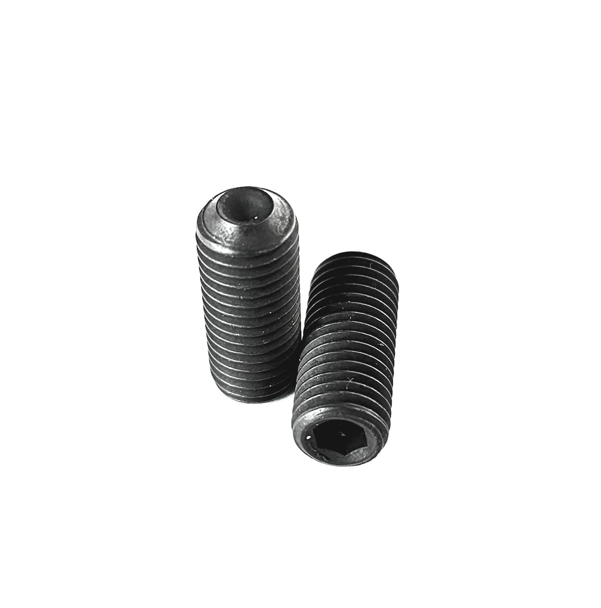 5/16-24 Socket Set Screws (2 pcs) -- Black Oxide Alloy Steel