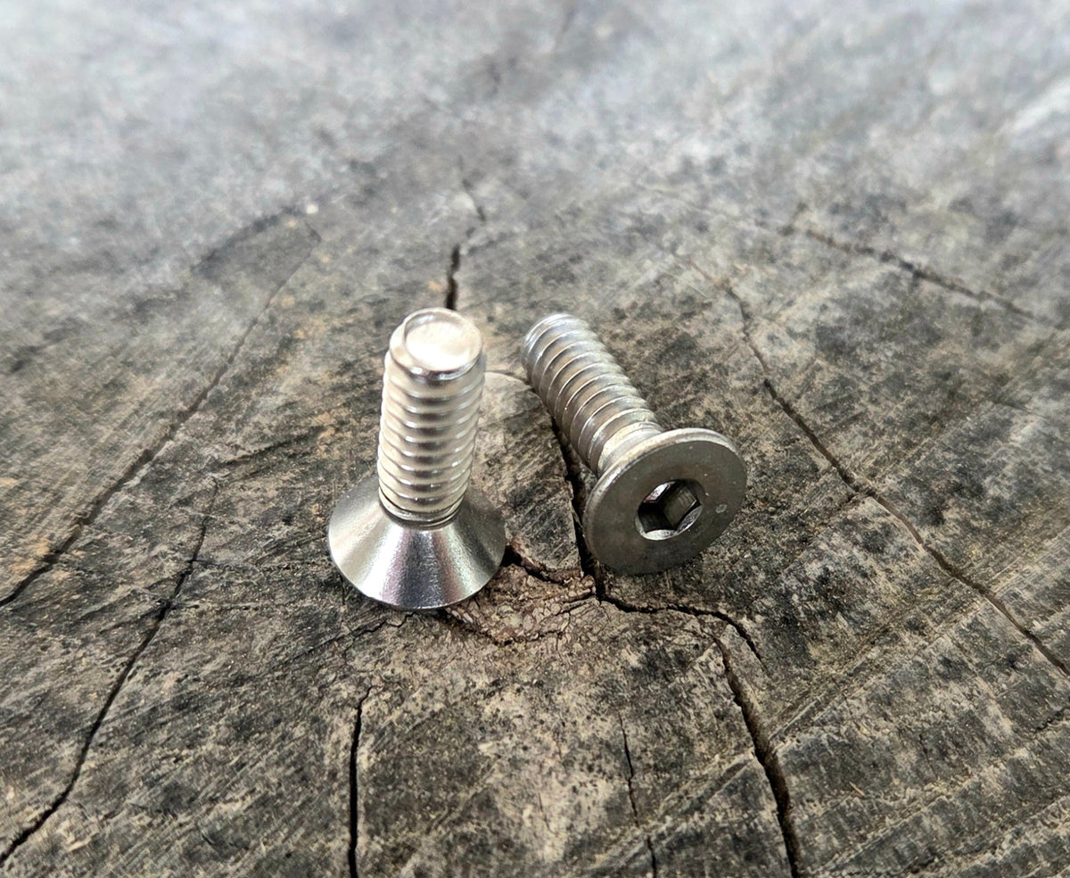 Bow Sight and Quiver Mounting Screws (2 pcs) - Stainless Steel