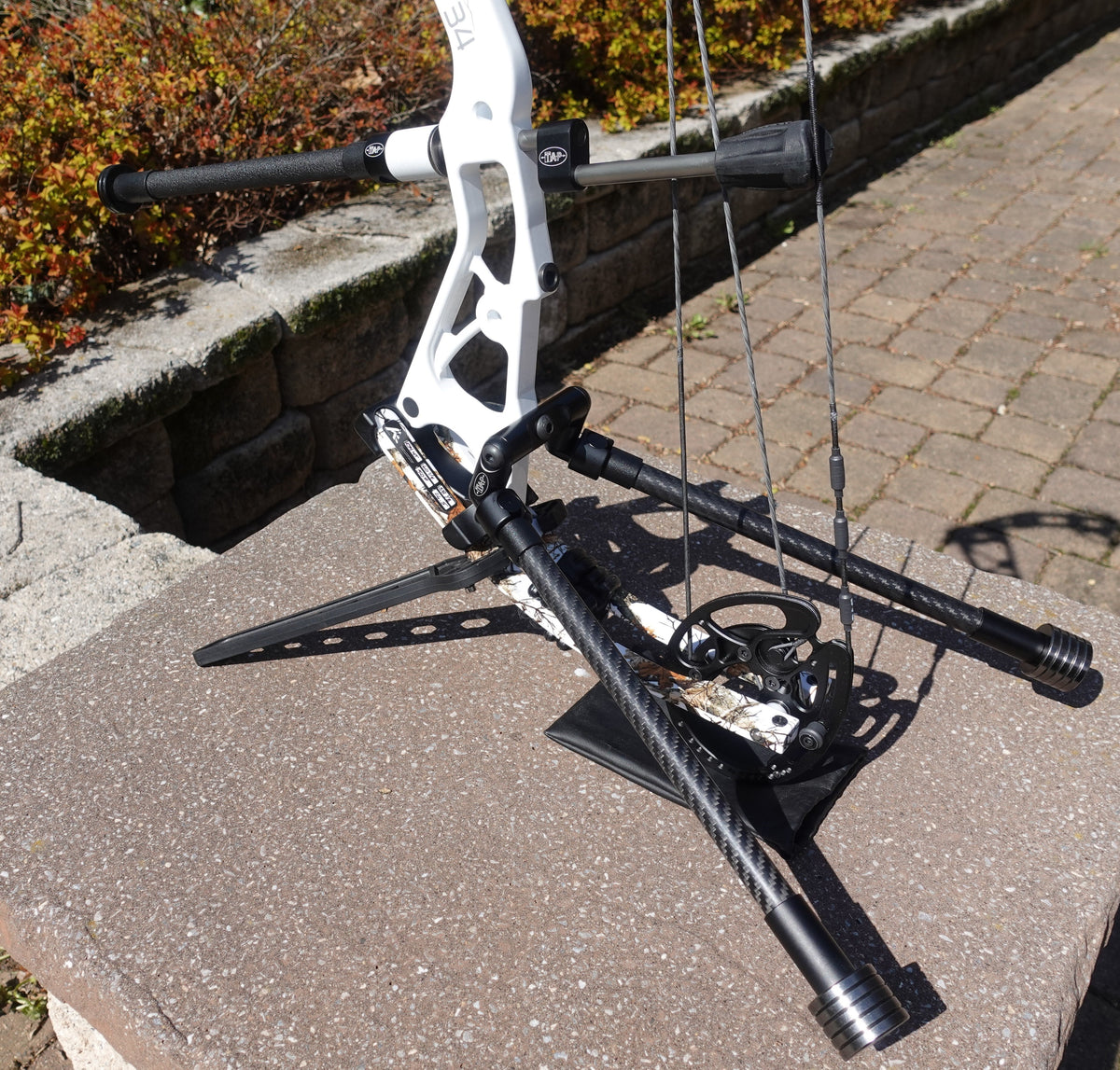"V Bar" - DUAL Back Stabilizer Mount - 7075-T6 Aluminum Construction