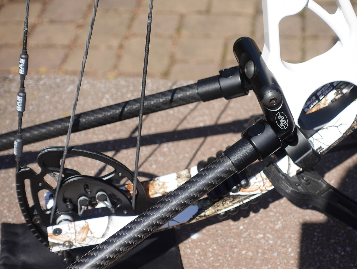 "V Bar" - DUAL Back Stabilizer Mount - 7075-T6 Aluminum Construction