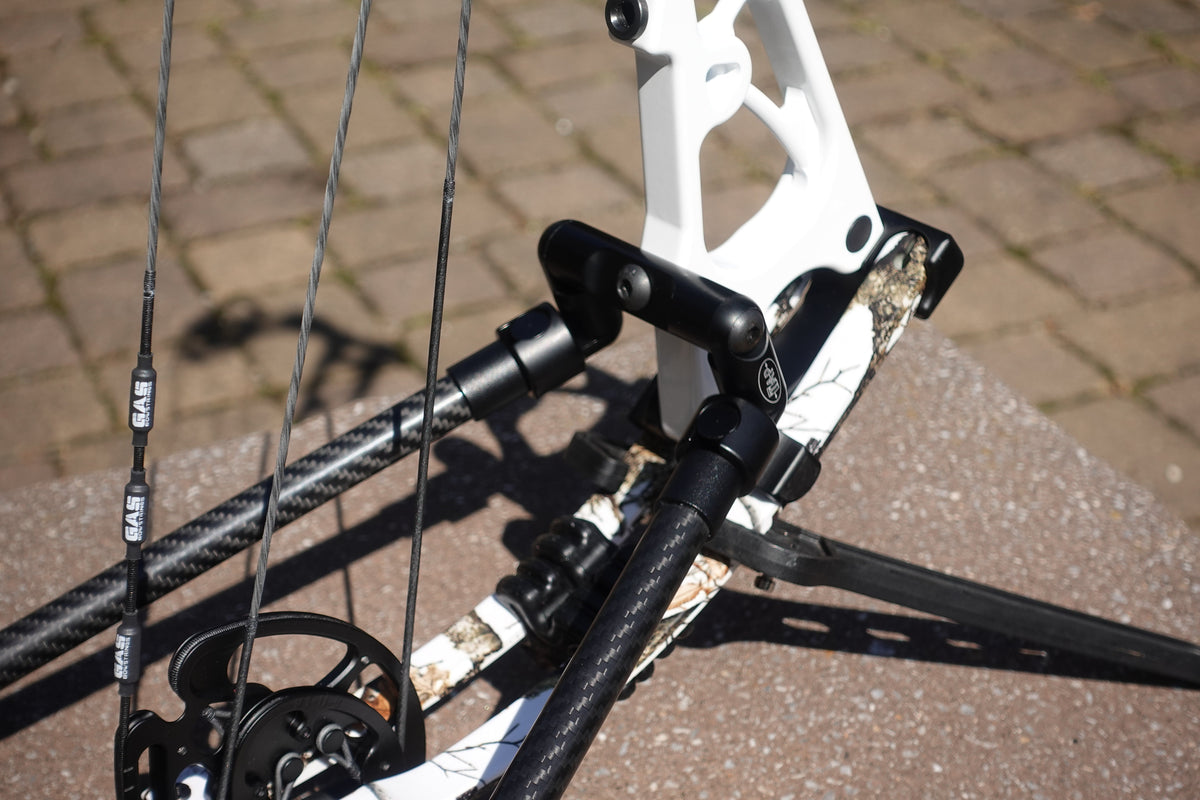 "V Bar" - DUAL Back Stabilizer Mount - 7075-T6 Aluminum Construction