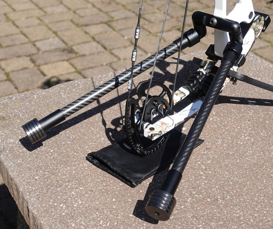 "V Bar" - DUAL Back Stabilizer Mount - 7075-T6 Aluminum Construction