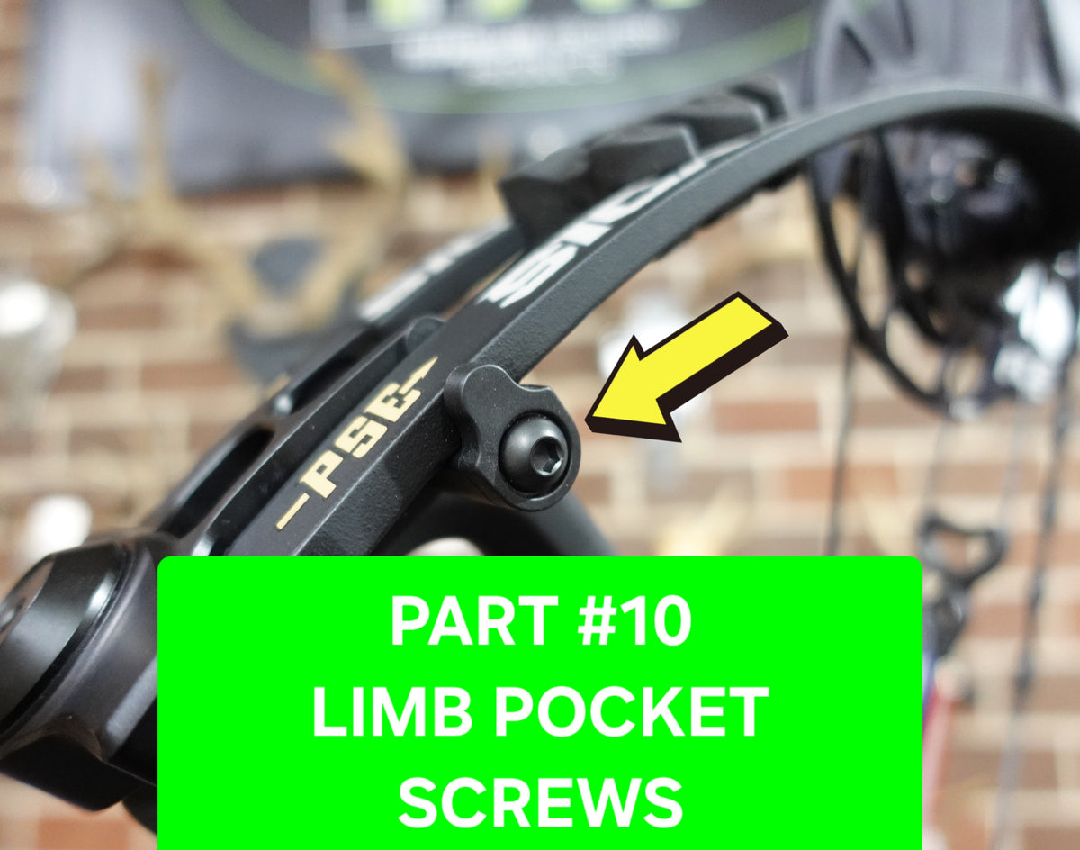 PSE BOW FASTENER KITS - (Target Bow Models) - NO RUST!