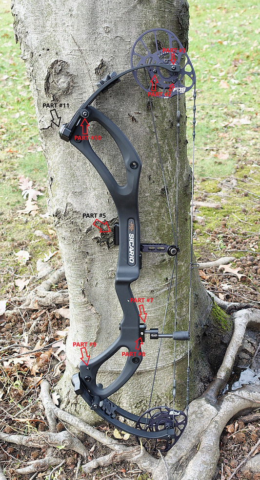 PSE BOW FASTENER KITS - (Hunting Bow Models) - NO RUST!