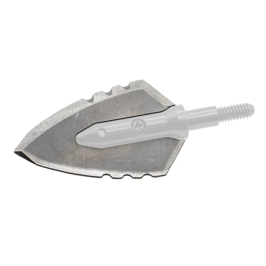 Single Bevel Buzzcut 2-Blade Broadhead Replacement Blades 3-Pack