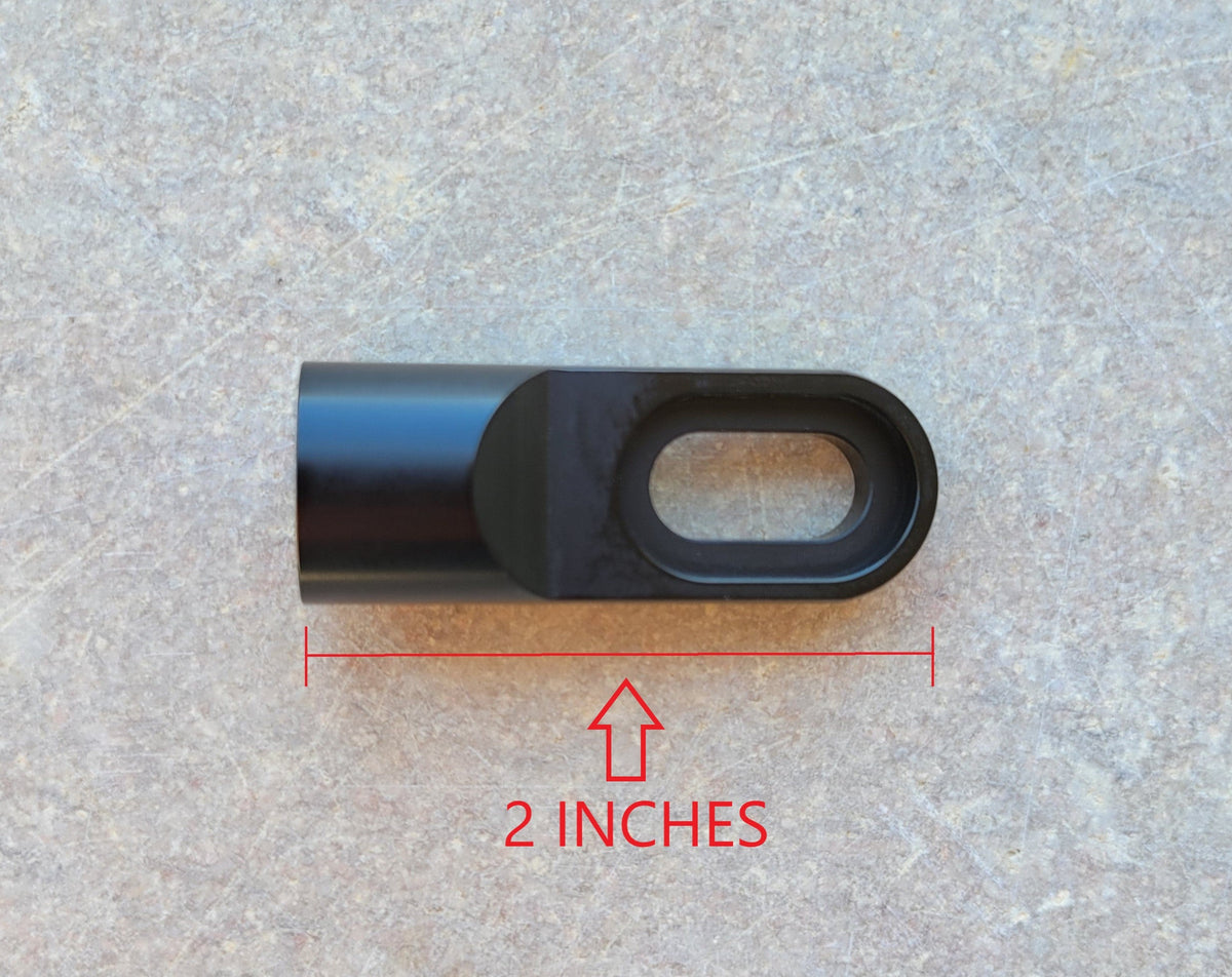 Back Stabilizer Mount including Titanium Screws - Compatible with all Bows and Stabilizers